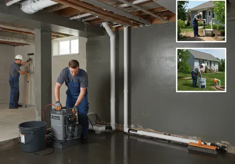 Basement Waterproofing and Flood Prevention process in Hawaiian Gardens, CA